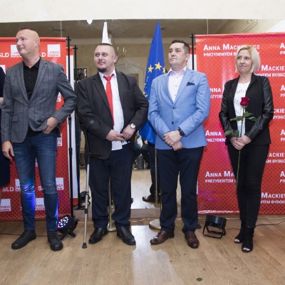 Inauguracja kampanii KKW SLD Lewica Razem w Bydgoszczy